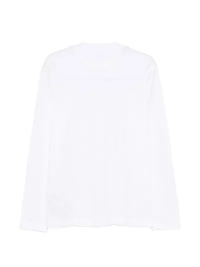 Eleventy Long-sleeve T-shirt In White