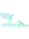 Ancient Greek Sandals Ikaria Jellie Wing Sandals In Light Green