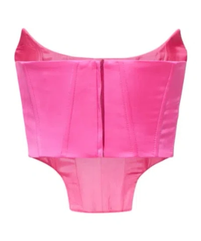 Giuseppe Di Morabito Bustier Top In Pink