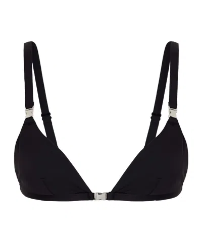 Staud Myra Bikini Top In Black
