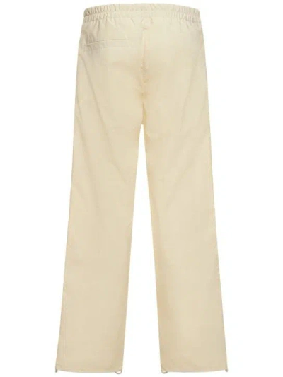 Oamc Biv Tech Fabric Pants In Neutral