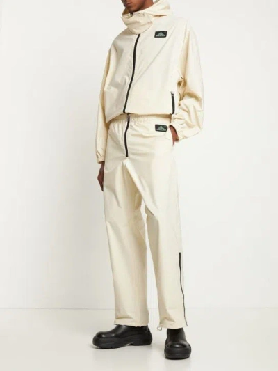 Oamc Biv Tech Fabric Pants In Neutral
