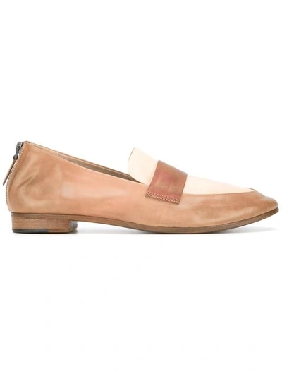 Marsèll Two-tone Slippers - Nude & Neutrals