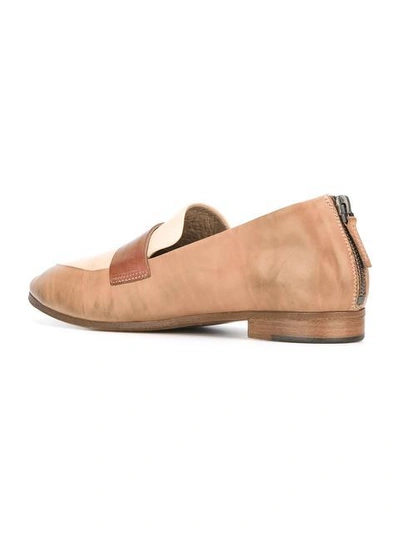 Shop Marsèll Two-tone Slippers - Nude & Neutrals