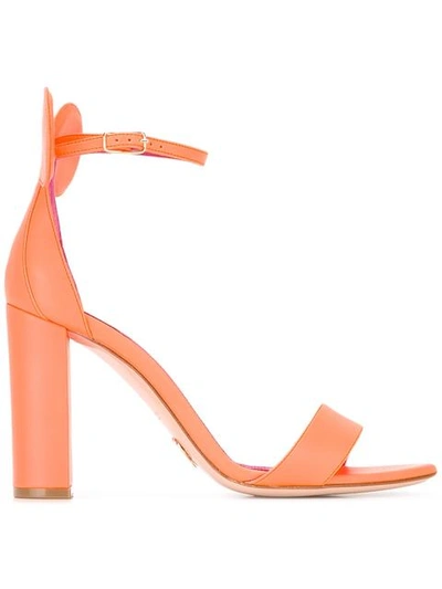 Oscar Tiye Minnie Block Heel Sandals