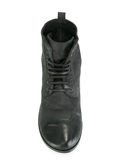 Shop Marsèll Lace Up Boots In Black