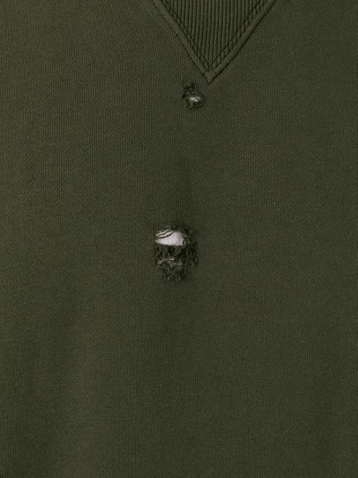Shop Faith Connexion Distressed Sweatshirt