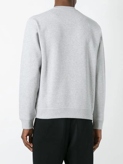 Shop Kenzo Tiger Sweatshirt In Grey
