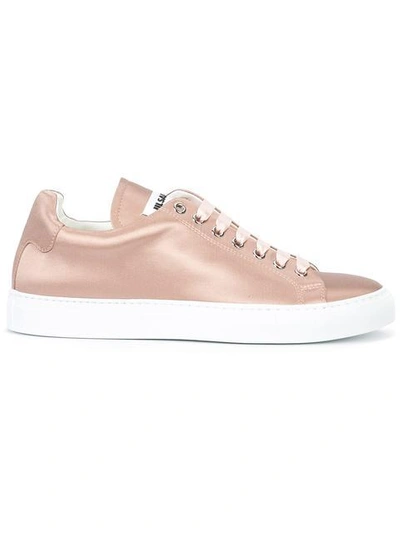Shop Jil Sander Lace-up Sneakers - Pink