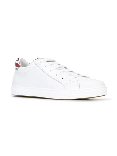 Shop Dsquared2 Tennis Club Sneakers - White