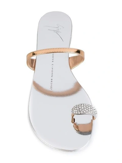 Shop Giuseppe Zanotti Design - 'ring' Sandals