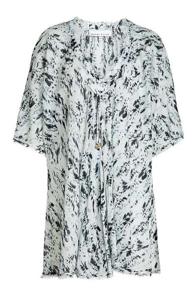 Heidi Klein Printed Cotton Kaftan In Multicolored