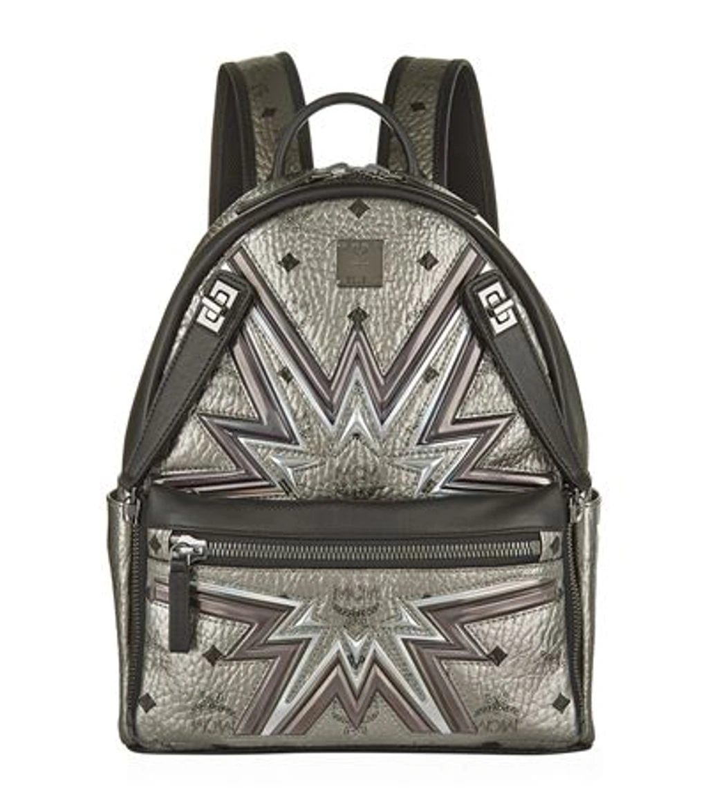MCM Stark Dual Cyber Flash LG Backpack Holo Silver MCM | Bags | Mcm Stark Dual Cyber Flash Lg Backpack Holo  main image 3