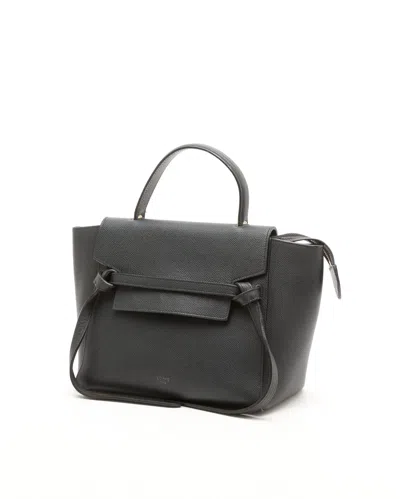 Celine Céline Micro Belt Bag In Black