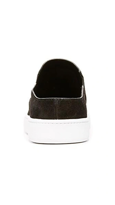 Shop Vince Verrell Slide Sneakers In Black