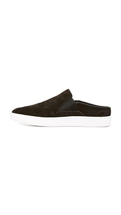Shop Vince Verrell Slide Sneakers In Black