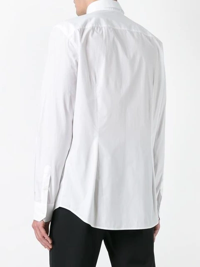 Shop Fendi No Words Shirt In White