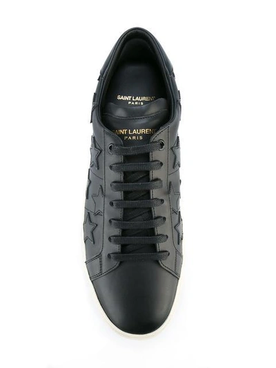 Shop Saint Laurent Signature Court Classic Sneakers - Black