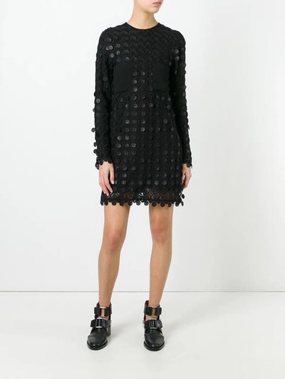 Shop Carven Circular Pattern Shift Dress