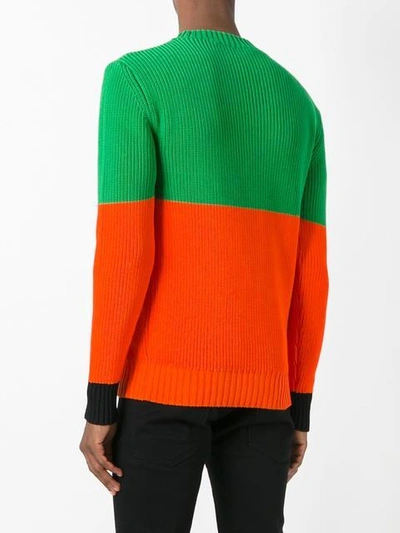 Shop Jw Anderson Colourblock Sweater