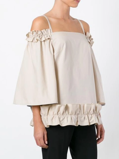 ruched blouse