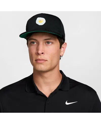Nike Pro Golf Unstructured Dri-fit Snapback Hat In Black