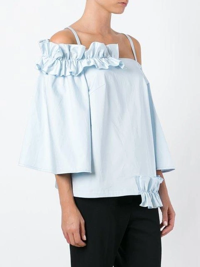 ruched blouse