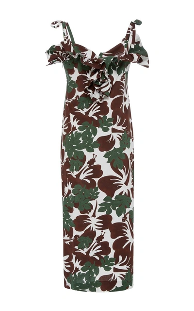 Shop Rosie Assoulin Blooming Onion Midi Dress