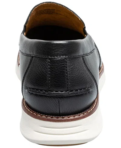 Florsheim Launch Moc Toe Venetian Slip-on In Black