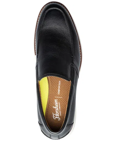 Florsheim Launch Moc Toe Venetian Slip-on In Black