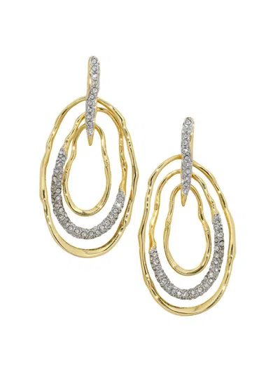 Alexis Bittar Solanales 14k Gold-plated Hoop Earrings