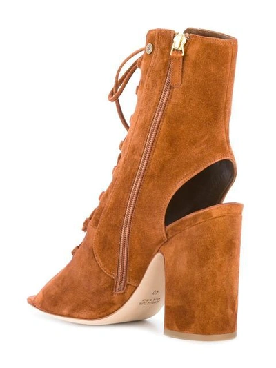 Shop Laurence Dacade Nelly Cut In Brown