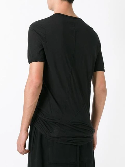 Shop Rick Owens Drkshdw Slim-fit T-shirt - Black