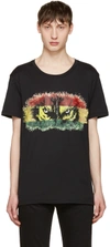 Balmain Wolf-print Crew-neck Cotton T-shirt