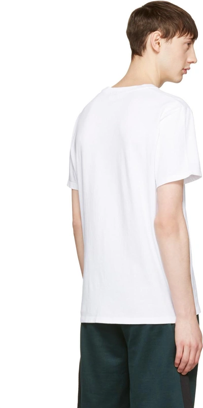 Shop Ami Alexandre Mattiussi White 'ami De Coeur' T-shirt