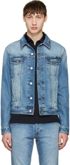 AMI ALEXANDRE MATTIUSSI Blue Denim Jacket