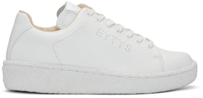 Eytys Ace Low-top Leather Trainers In White