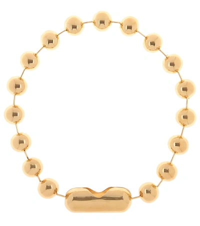 Balenciaga Ball-bead Chain Necklace In Gold | ModeSens
