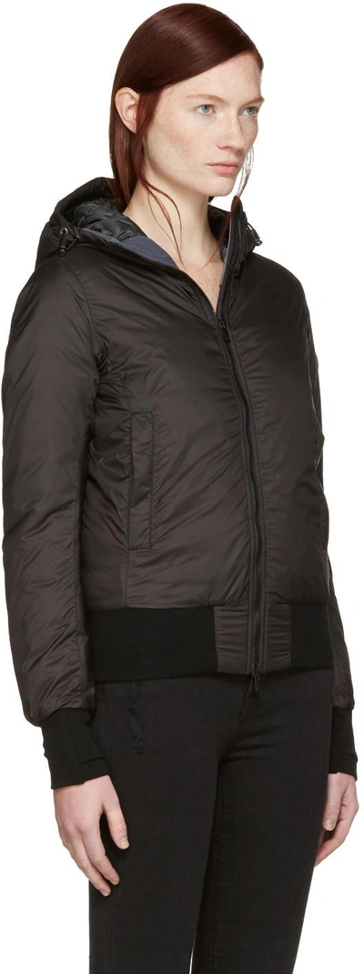 Shop Canada Goose Black Down Dore Jacket In 61 Black