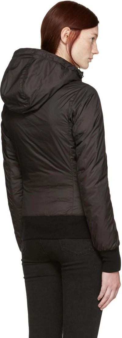 Shop Canada Goose Black Down Dore Jacket In 61 Black