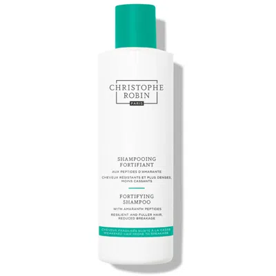 Christophe Robin Fortifying Shampoo With Amaranth Peptides In Transparent