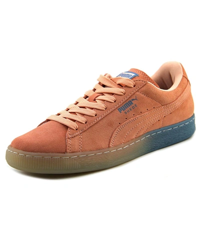 Puma Suede Classic Pd   Round Toe Canvas  Sneakers' In Pink