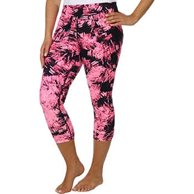 Andrew Marc Marc New York  Womens Athletic Crop Yoga Pant In Pink