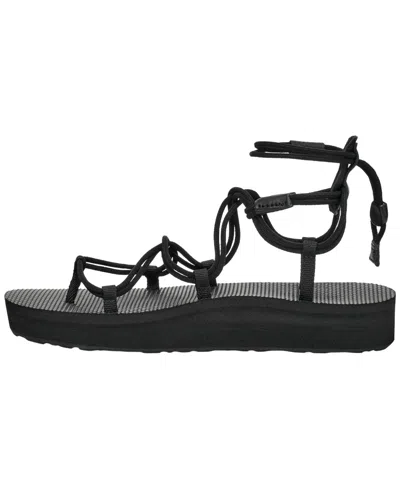 Teva Midform Infinity Platform Sandal In Black