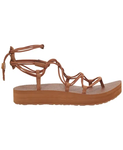 Teva Midform Infinity Gladiator Sandal In Brown