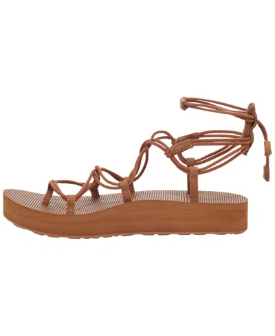 Teva Midform Infinity Gladiator Sandal In Brown