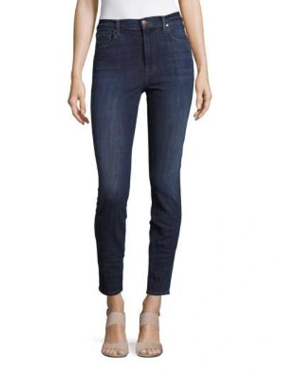 Shop J Brand Carolina Super-skinny High-rise Jeans In Thrill