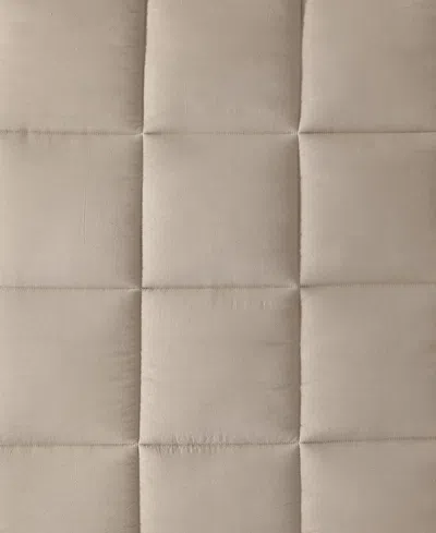 Kenneth Cole Reaction Solid Washed Microfiber 5-pc. Comforter Set, Full/queen In Neutral