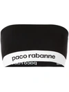 PACO RABANNE logo bandeaux top,HANDWASH