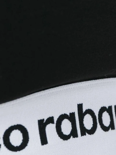Shop Paco Rabanne Logo Bandeaux Top
